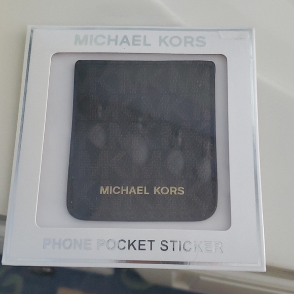 Michael kors leather sig phone pocket sticker … - Picture 8 of 8